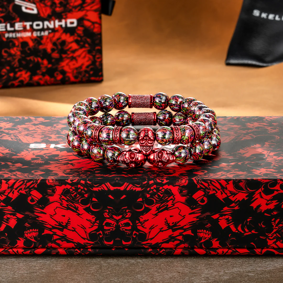 Skulls for Her | Dragon Red Skulls - Image 2