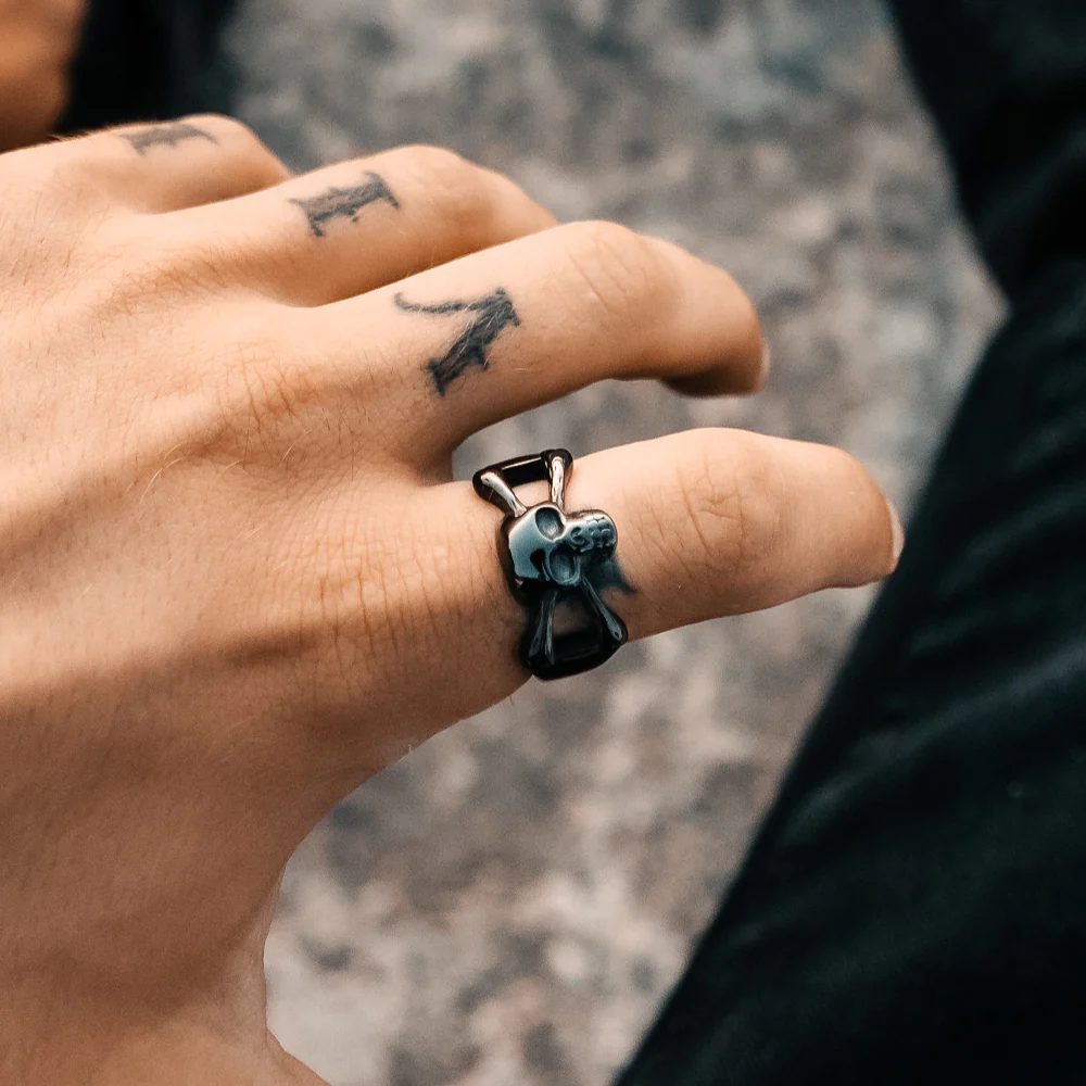Immortal - Skull & Bones Ring - Image 5