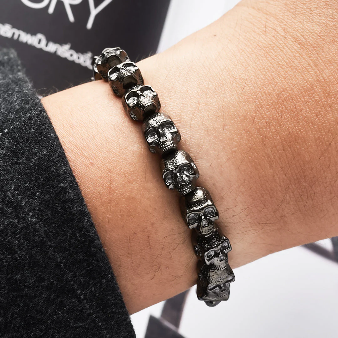 Stealth -  All Skulls Bracelet (SMALL SIZE) - Image 7